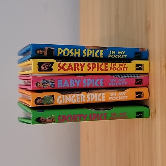 Spice Girls In My Pocket Books Full Set 1997 - Picture 3 of 5